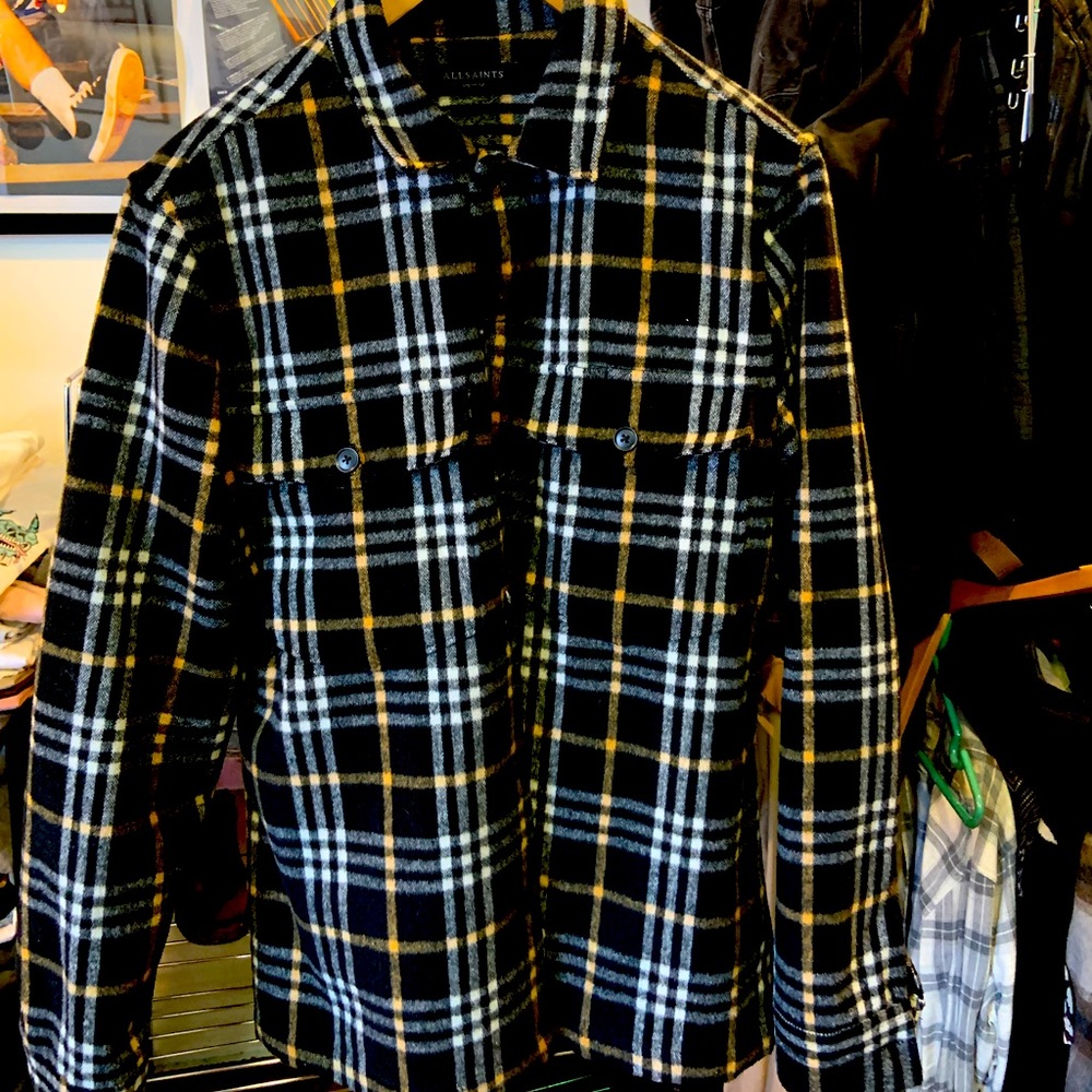 Allsaints woven shirt
